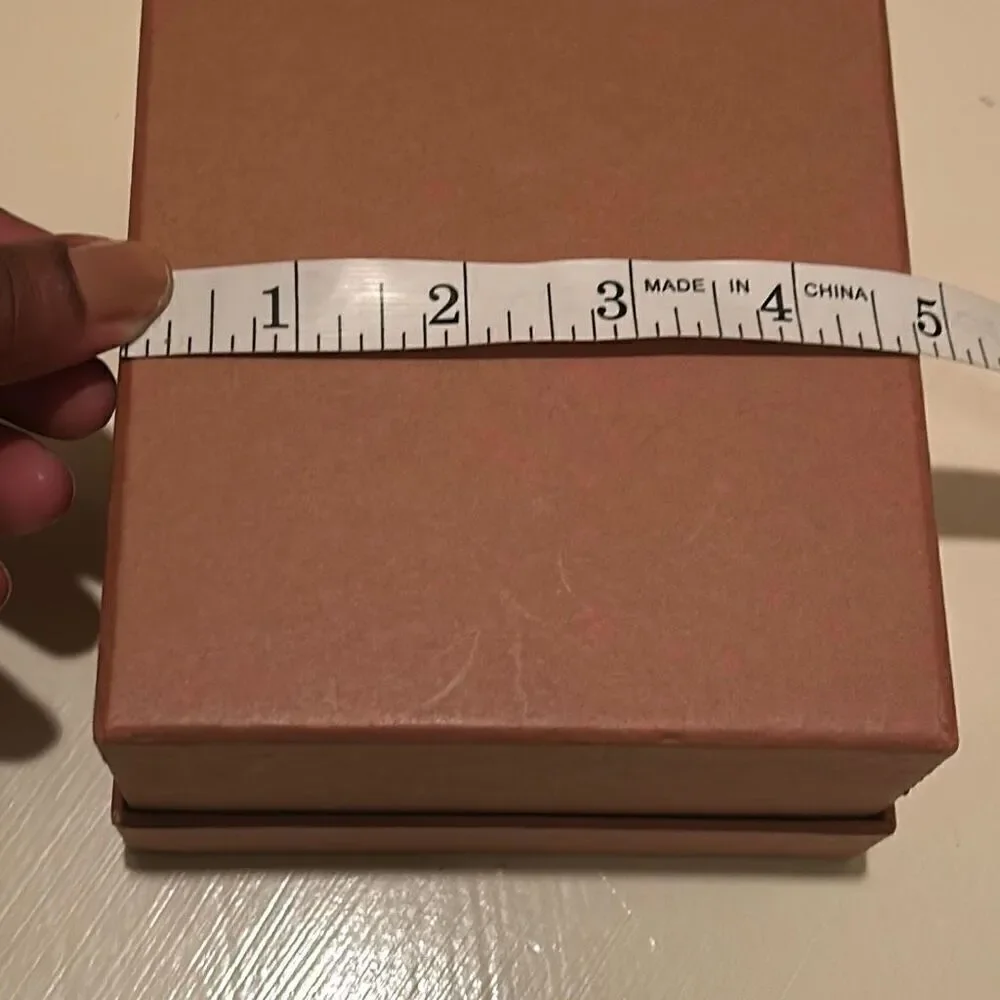 Louis Vuitton LV Square Gift Box Brown Textured Lift Lid Luxury Storage Display